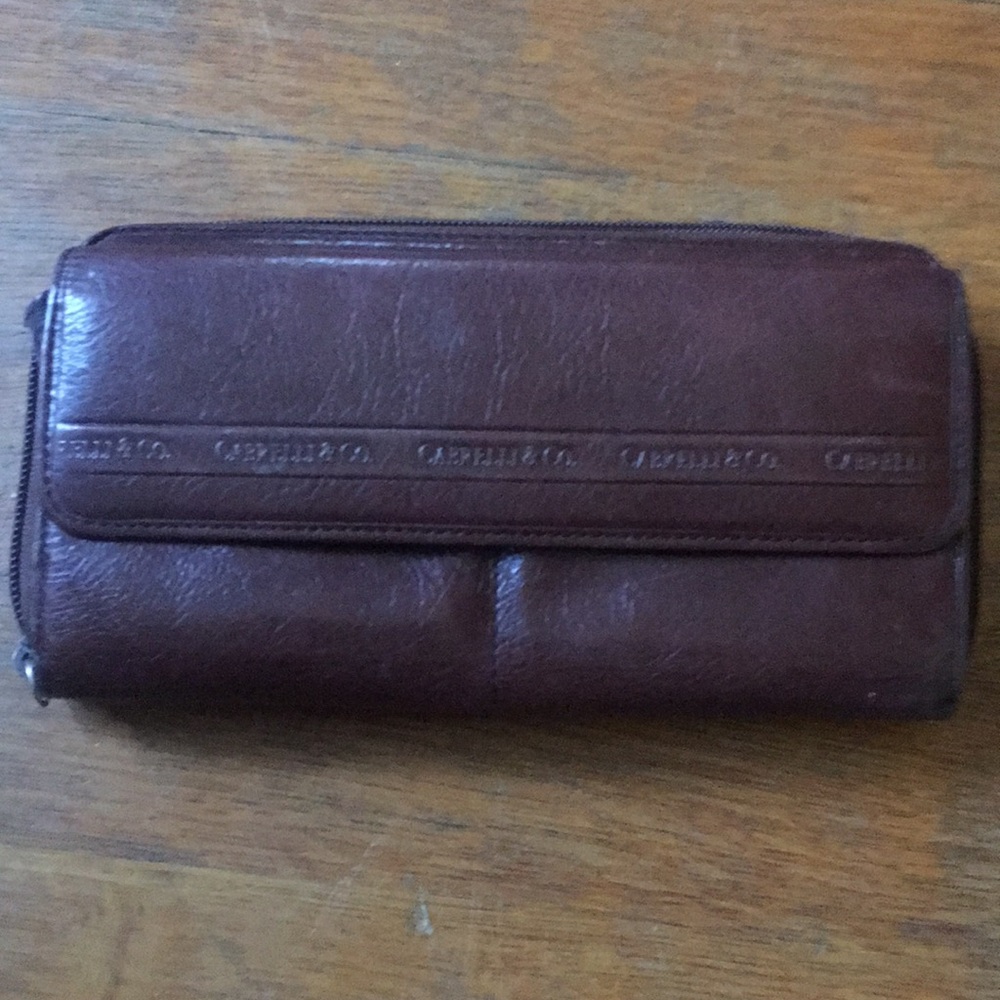 Cabrelli & Co Brown Leather Large Wallet